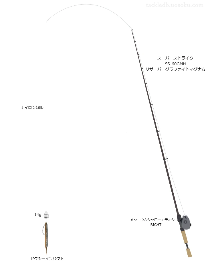 【くろんど池】セクシーインパクトのためのバス釣りタックル【スーパーストライク SS-60GMH リザーバーグラファイトマグナム】