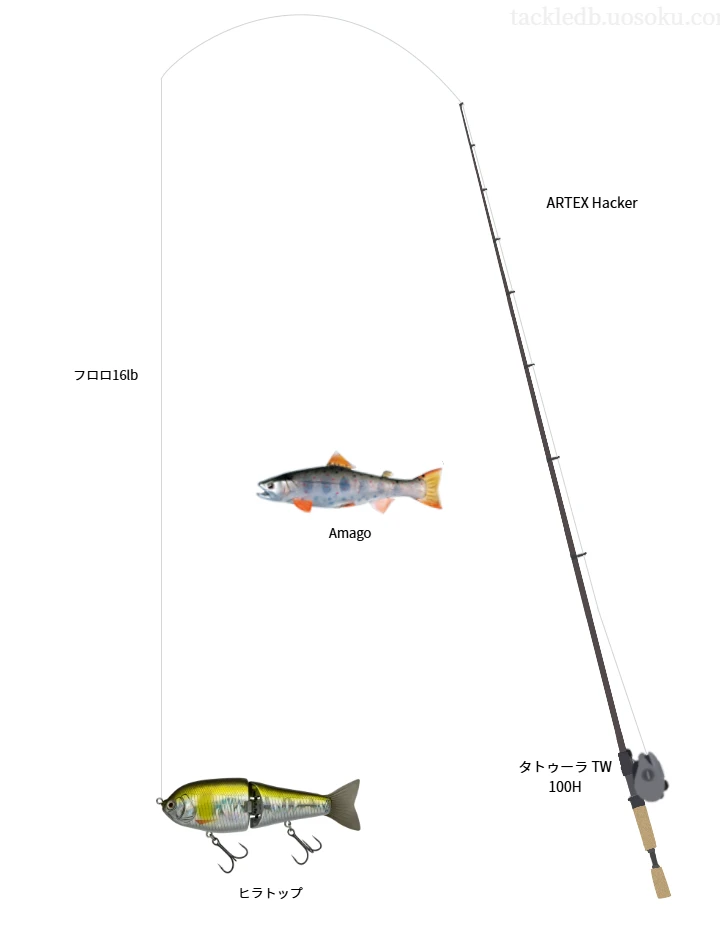 【阿木川湖】ヒラトップを活かすバス釣りタックル【仮想インプレ】