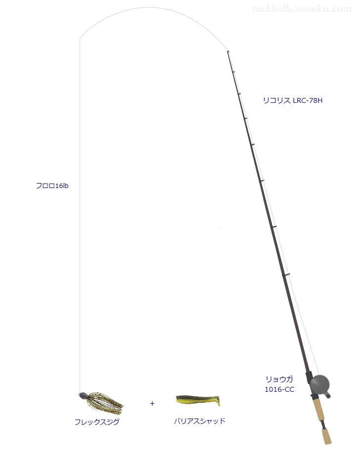 【北浦】リコリス LRC-78Hを活かすバス釣りタックル【仮想インプレ】