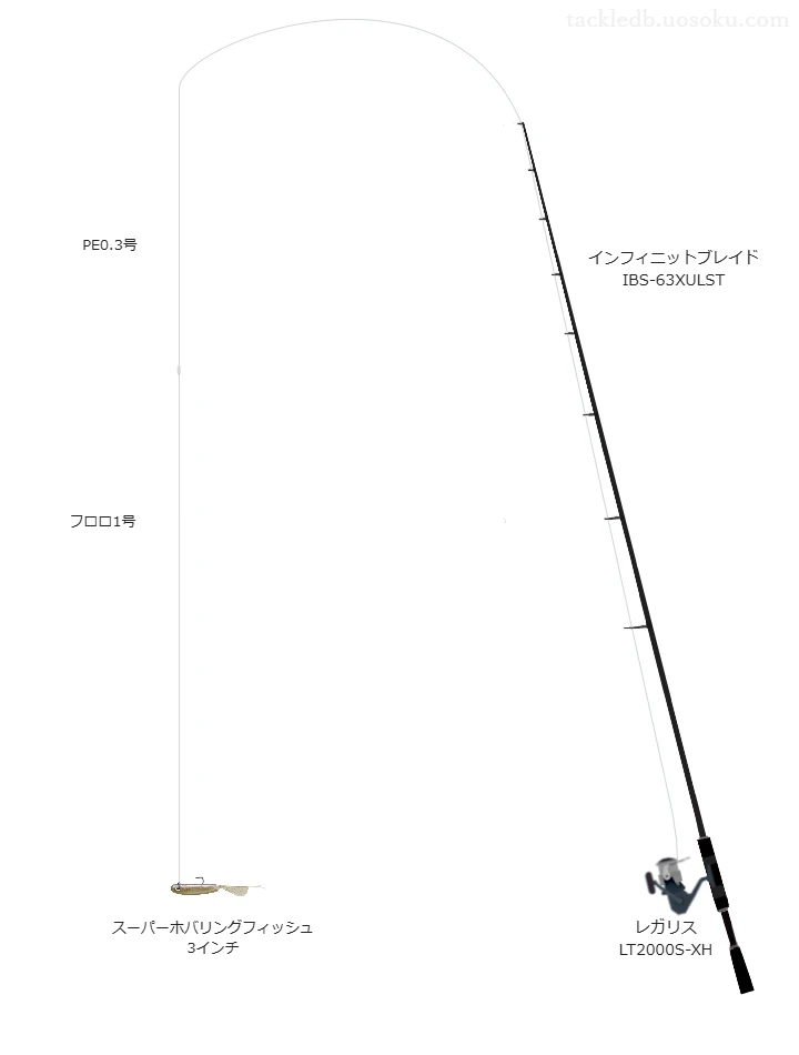 【児島湖】スーパーホバリングフィッシュ 3インチを活かすバス釣りタックル【仮想インプレ】