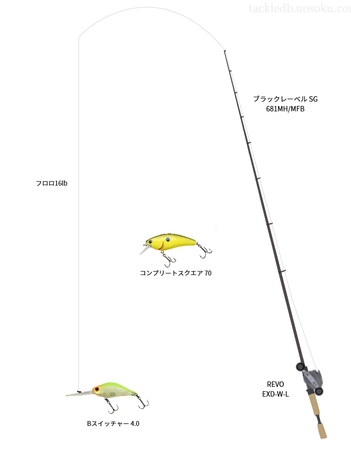 【高束池】Bスイッチャー4.0を活かすバス釣りタックル【仮想インプレ】