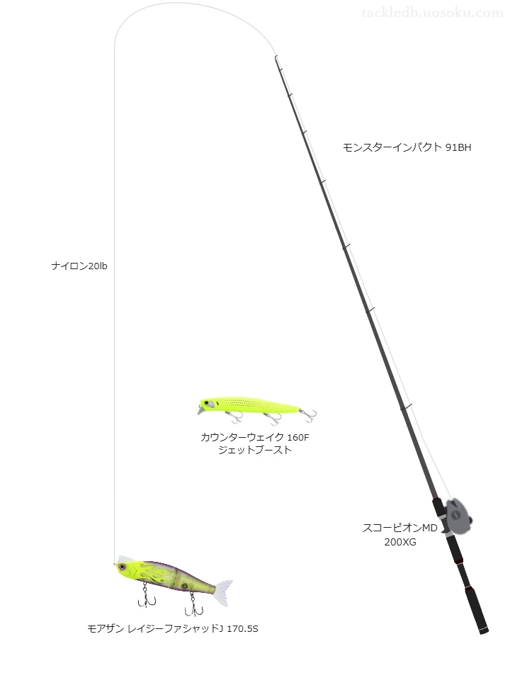 レイジーファシャッドJ 170.5Sの仮想使用におけるインプレッション