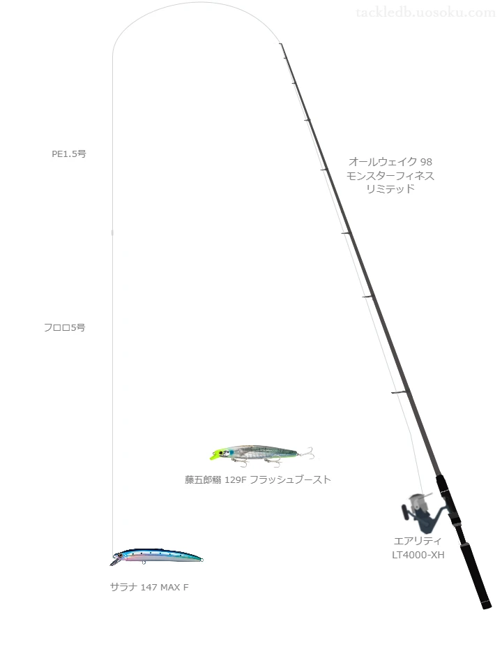 オールウェイク 98 モンスターフィネス リミテッドの仮想使用におけるインプレッション