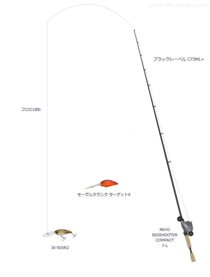 【河川】IK-500R2を活かすバス釣りタックル【仮想インプレ】