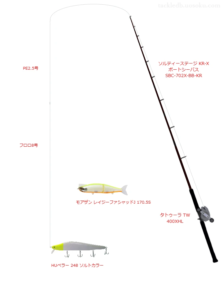 HUペラー 248 ソルトカラーの仮想使用におけるインプレッション