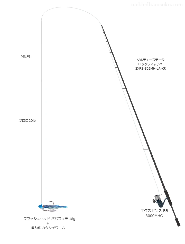 一誠の海太郎 カタクチワームの仮想使用におけるインプレッション