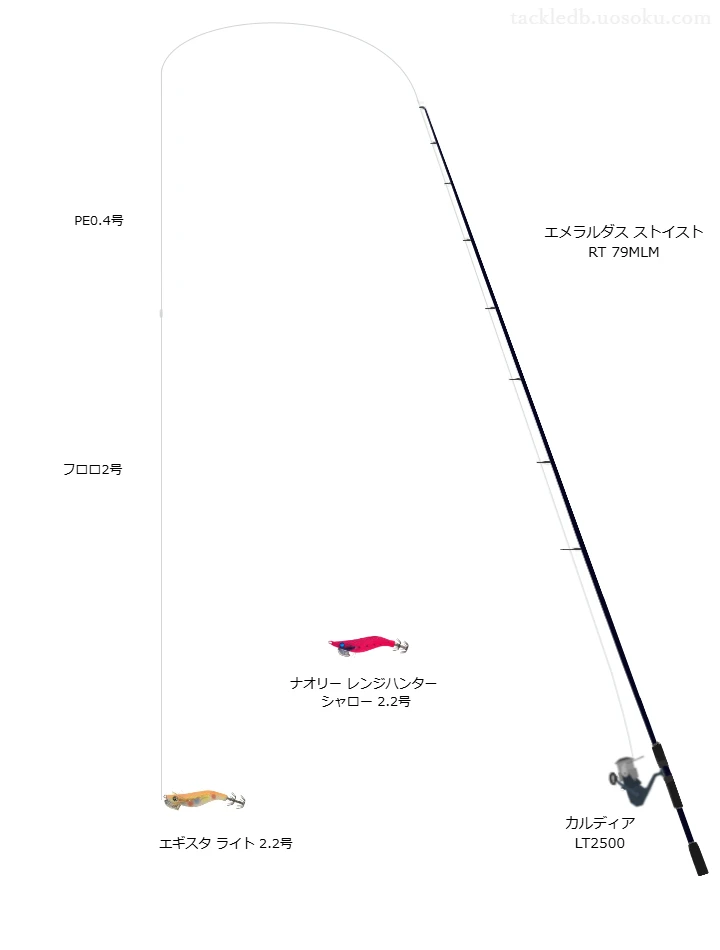 エメラルダス ストイスト RT 79MLMの仮想使用におけるインプレッション