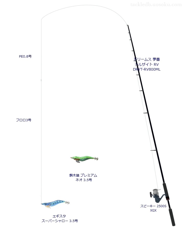ドリームス 夢墨 トルザイト RV DRYT-RV800MLをAIが仮釣インプレッション