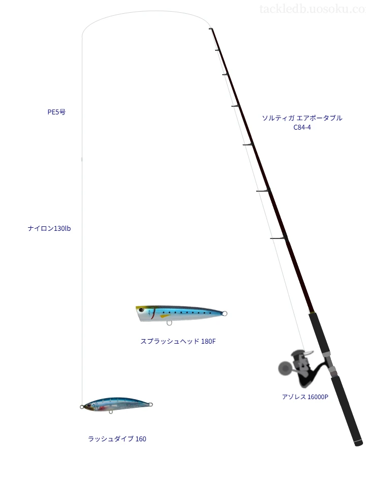 PALMSのラッシュダイブ 160の仮想使用におけるインプレッション
