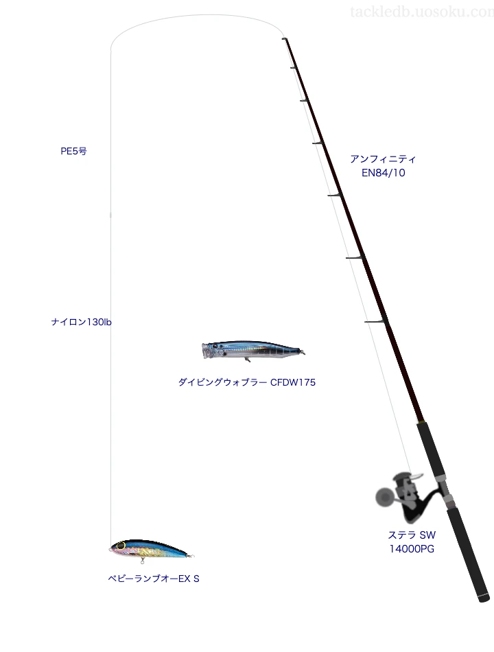 アンフィニティ EN84/10を使用した最強キャスティングタックル