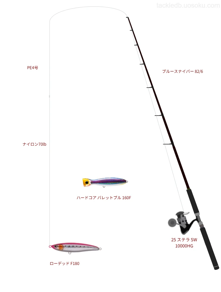 【奄美大島沖】ローデッド F180を活かすキャスティングタックル【仮想インプレ】