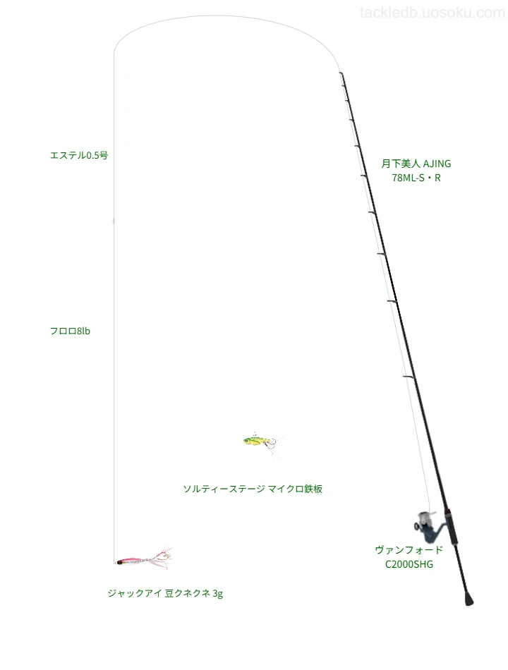 月下美人使用タックル！インプレ及び合うリールやルアーについて | 魚