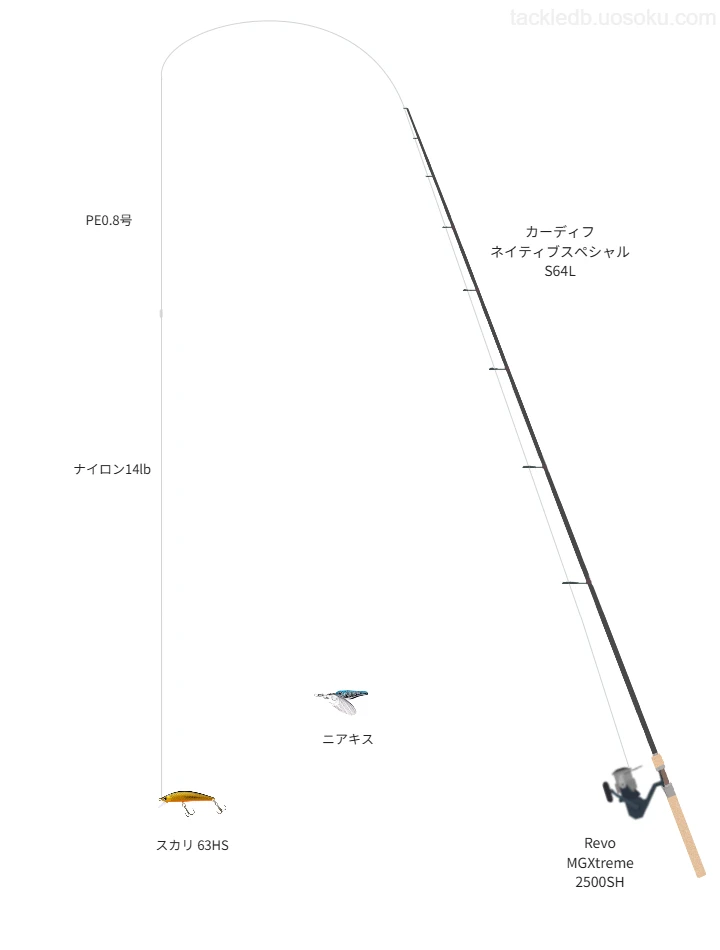 カーディフ ネイティブスペシャル S64Lとミノーによるトラウトタックル【Vインプレ】