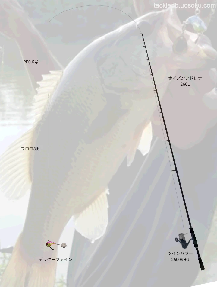 スピンテールジグ「デラクー」を使いこなしてバスを釣る方法