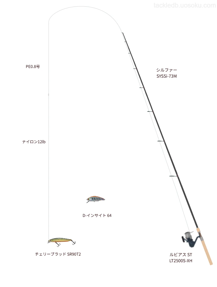 ネイティブトラウトに関するタックル、仕掛け図解