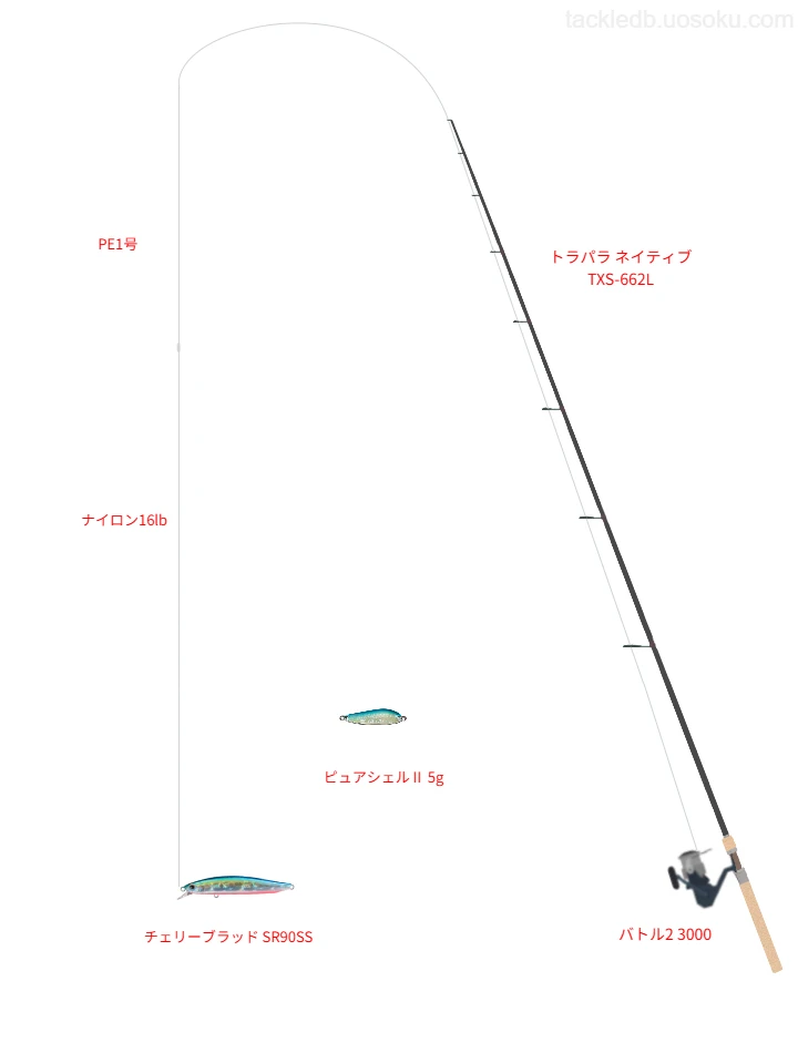 トラパラ ネイティブ TXS-662Lでミノーを使うトラウトタックル【仮想インプレ】