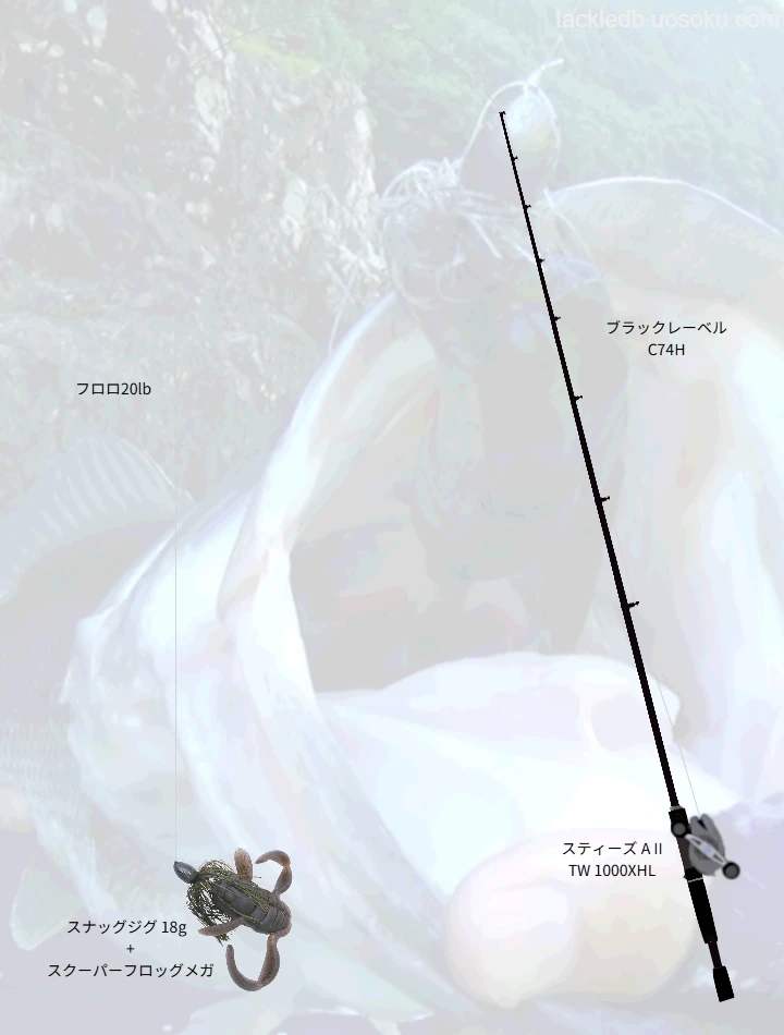 ロクマルを引き出す「スクーパーフロッグメガ」の圧倒的存在感