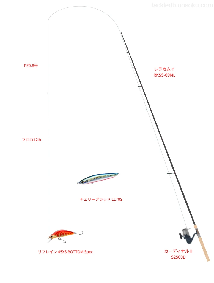 レラカムイ RKSS-69MLをAIが仮釣インプレ