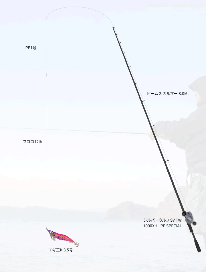 Fishmanのベイトエギングロッド「ビームス カルマー 」のインプレッション
