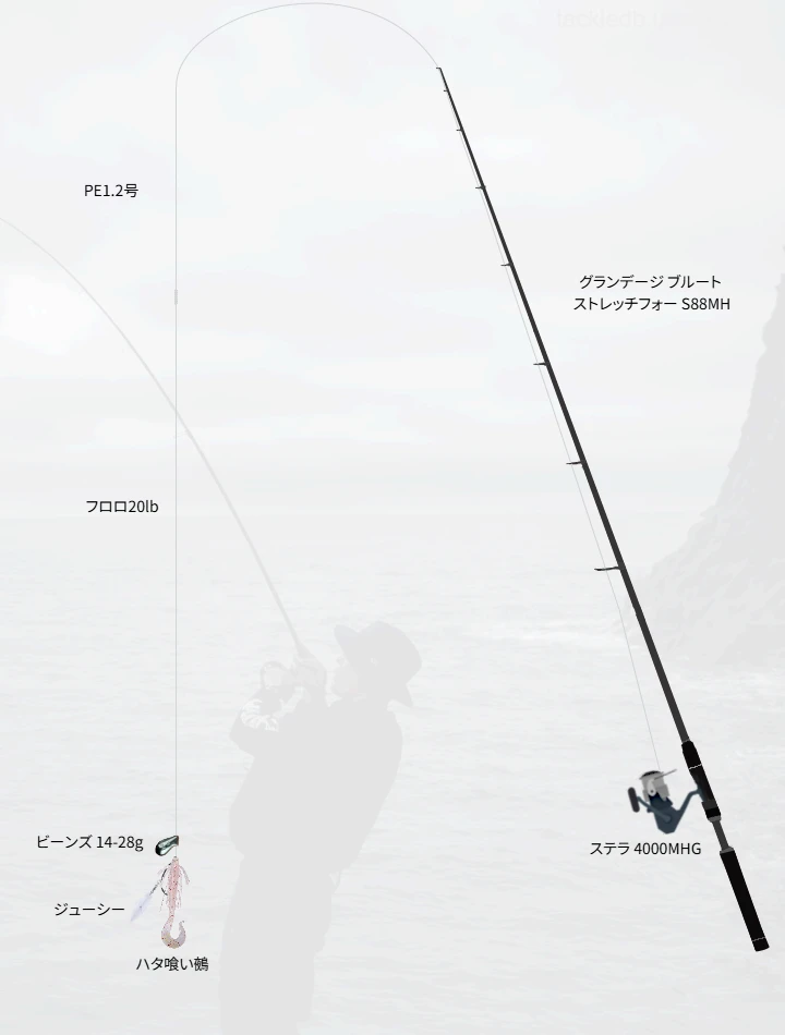 ロックフィッシュゲームのタックル！人気のロッドやリール,ルアー