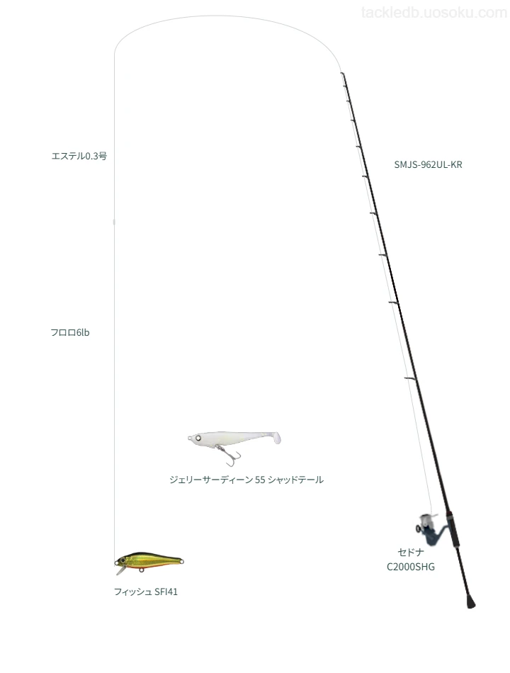 ライトゲームに関するタックル、仕掛け図解