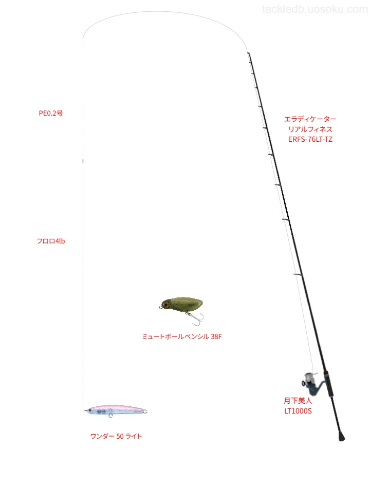 ライトゲームに関するタックル、仕掛け図解