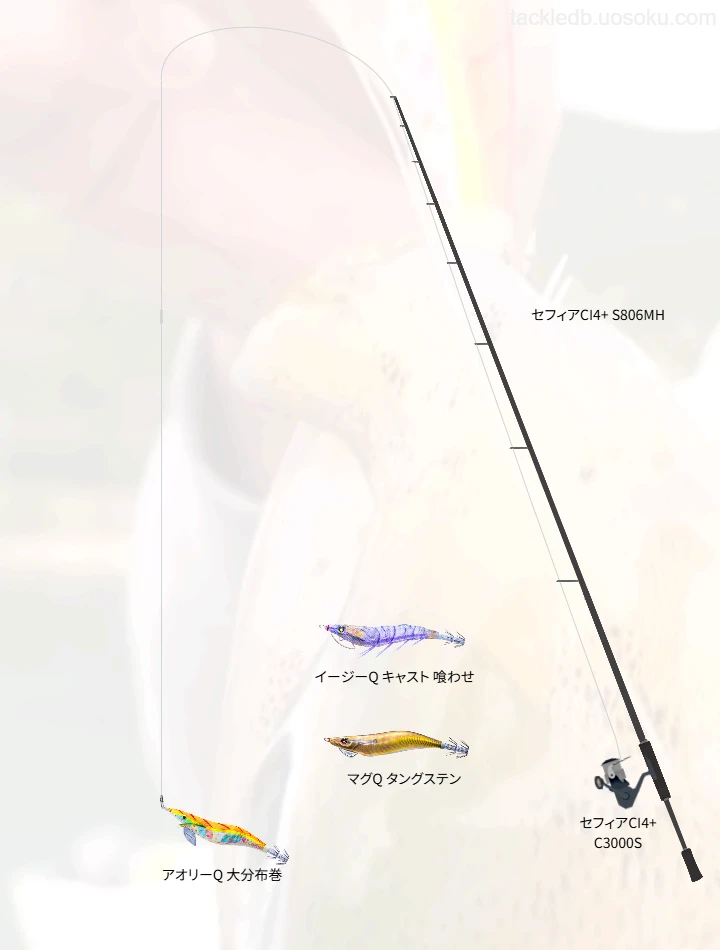 福江島春イカエギング