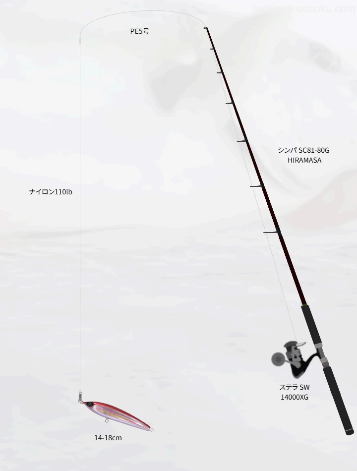 玄界灘春ヒラマサとの対峙におけるシンパ SC81-80Gのインプレッション