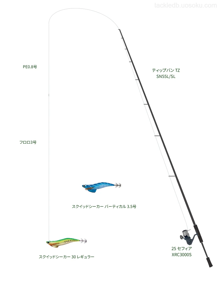 【富山湾】ティップバン TZ SN55L/SLの仮想使用におけるインプレッション