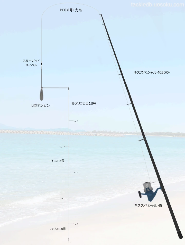 投げ釣りのタックル！人気のロッドやリール,仕掛けについて | 魚速