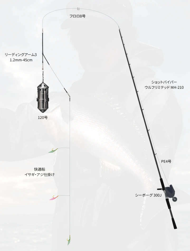 イサキコマセ釣りにおけるシーボーグ 300Jのインプレッション