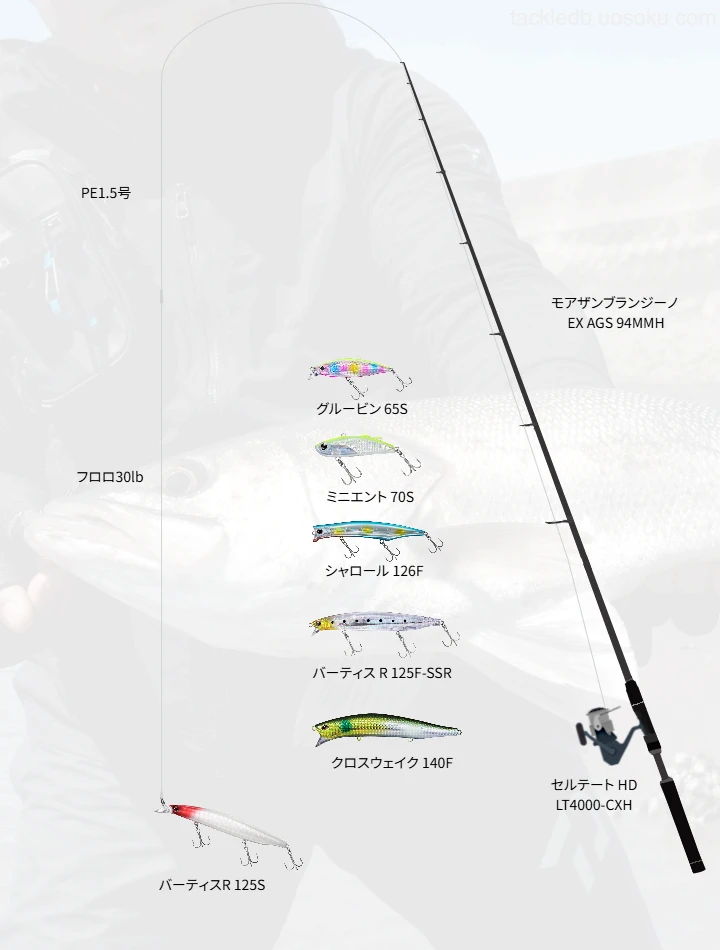 DAIWAルアーのローテーションで攻略する熊本シーバス