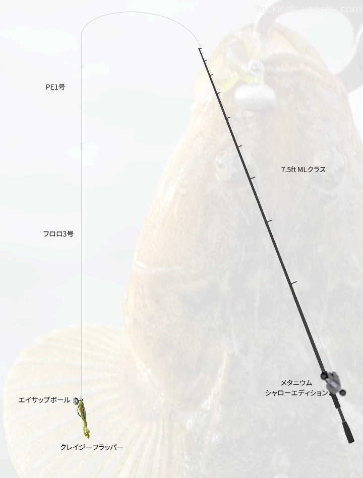 ワンタッチ交換可能な汎用フットボールシンカー「エイサップボール」のインプレッション