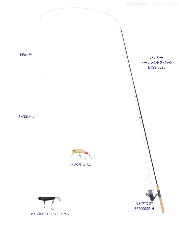 【秋保フィッシングエリア】バンシー トーナメントスペック BTSS-602Lの仮想使用におけるインプレッション