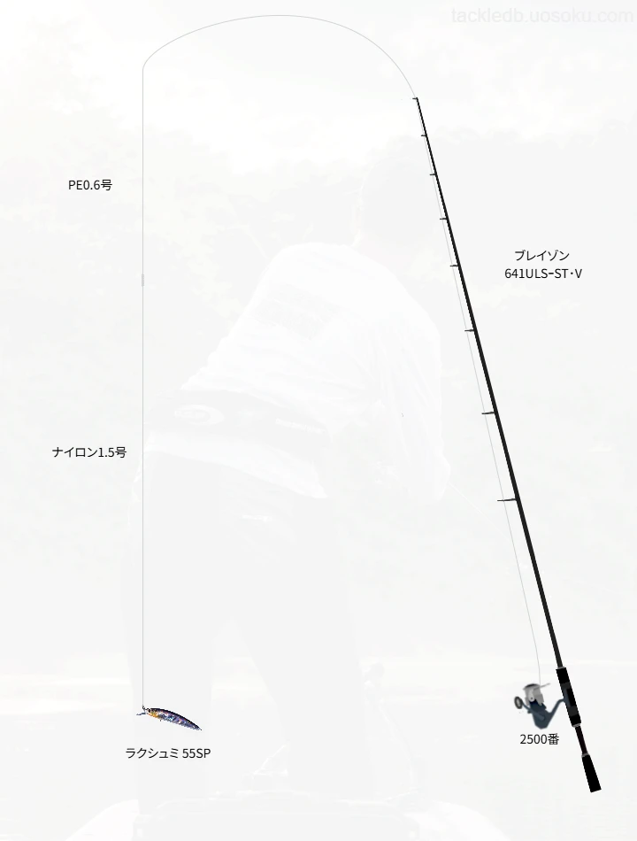 バス釣りに関するタックル、仕掛け図解