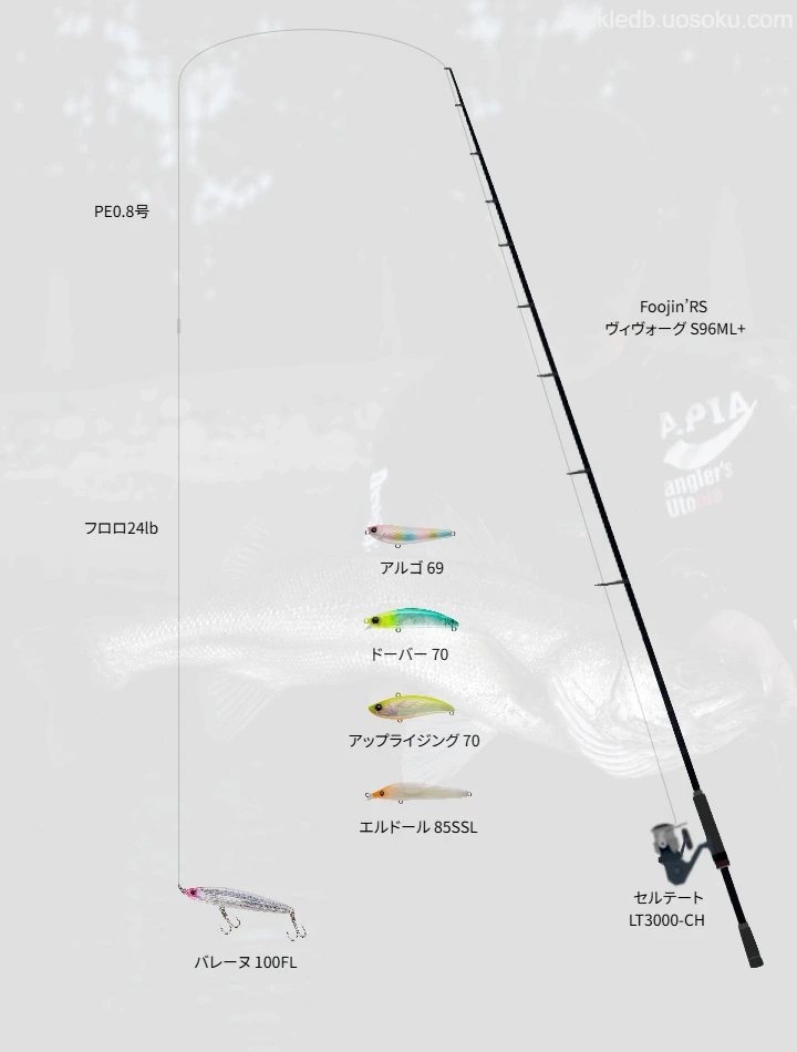 激戦区涸沼のイナッコパターンを攻略するルアーローテーション