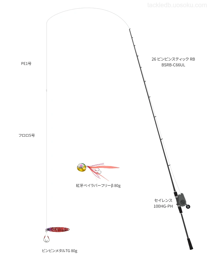 【大阪湾】26 ビンビンスティック RB BSRB-C66ULの仮想使用におけるインプレッション